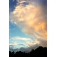 thumbnail image 2 of Alan Hausenflock 4x24 White Modern Wood Framed Wall Art Titled - Rainbow Cloud II, 2 of 5