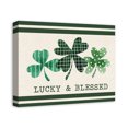 thumbnail image 2 of Creative Products Clover Pattern 20 x 16 Canvas Wall Art, 2 of 4