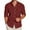 AE05-Wine, variant on Lumtrix Men's Cotton Linen Shirts Casual Button Down Long Sleeve Dress Shirts Textured Business Wrinkle-Free Regular Fit Shirts Beige 3XL