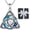 Apr, variant on Birthstone Witch Knot Necklace, Celtic Trinity Knot Pendant for Women – 12-Month Birthstone Jewelry for Daily Wear, Birthday & Gift for Her