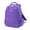 Blank - Purple, variant on Blank - Solid Black Reinforced Design Water Resistant Backpack