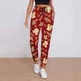 thumbnail image 2 of Women's Sweatpants, Golden Squirrels Holiday Baggy Sweatpants Joggers for Women, Fall Outfits for Women 2024 Lounge Yoga Athletic Workout Pants with Pockets, 2 of 7