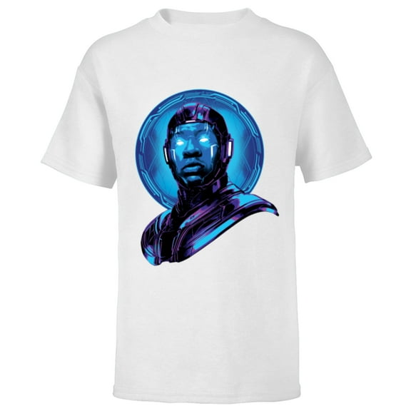 Marvel Ant-Man and the Wasp: Quantumania Kang Conquers All - Short Sleeve T-Shirt for Kids - Customized-White