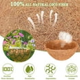 thumbnail image 2 of Puhuiying Coco Coir Liners for Hanging Baskets 8-16inch, 100% Natural Coco Fiber Replacement Liner, Round Thick Coconut Liners for Garden Plants Flower Vegetable Pot Flowerpot Planter Insert, 2 of 8
