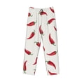 thumbnail image 4 of Goofa Chili Printed Soft Pajama Pants for Men, Wide Leg Comfy Casual Lounge Yoga Pants-X-Large, 4 of 9