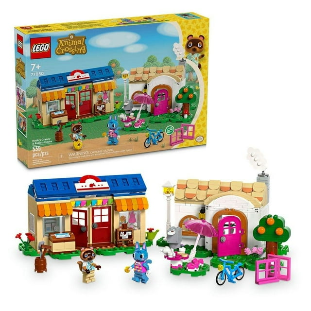 Set LEGO Animal Crossing MiniNook y Casa de Minina