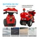thumbnail image 3 of The Baby Shop Motocicleta Montable Rojo Electrica Pequeña Sonido Luz Led 6v, 3 of 9