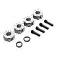 thumbnail image 2 of Axial SCX6 17mm Hex Set w/Pins 4 AXI252011 Elec Car/Truck Replacement Parts, 2 of 2