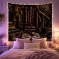 thumbnail image 2 of Vintage Armchair and Books Tapestry Wall Hanging, 2 of 7
