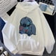 thumbnail image 3 of Disney-Sudadera con capucha de Lilo Stitch para hombre y mujer, ropa de calle con estampado de Anime Kawaii, de Manga corta, 3 of 5