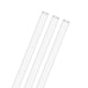 thumbnail image 1 of Tubo plástico transparente de 3 piezas, ID 3mm[0.12"] x OD 6mm[0.24"] tuberías redondas rígidas de policarbonato de alto impacto[305mm/12IN], 1 of 7