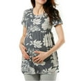thumbnail image 3 of DYMADE Women Polka Dot Print Maternity Loose Blouse Top, 3 of 5
