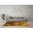 thumbnail image 3 of Ahgly Company Indoor Rectangle Oriental Yellow Industrial Area Rugs, 2' x 3', 3 of 4