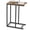 Rustic Brown, variant on Sunshen C-Shaped End Table, Slide Under Couch TV Tray for Coffee Laptop Tablet, Industrial Sofa Side Table with Metal Frame for Living Room Bedroom (Rustic Brown)