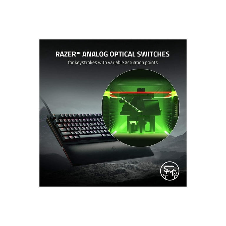 Razer Huntsman V2 Analog Gaming Keyboard: Optical Switches