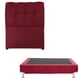 thumbnail image 1 of Box Base Cama Individual + Cabecera Nube Rojo, 1 of 8