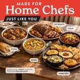 thumbnail image 3 of Gourmia 7 Qt Slow Cooker, 3 Heat Settings, Removable Ceramic Pot, Lavender, 3 of 11