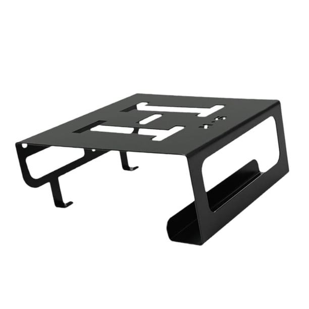 Organizador de pared para bicicletas de garaje, universal, de acero al carbono, multiusos. negro