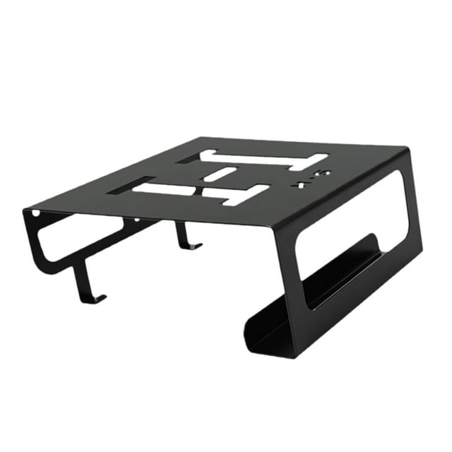 DYNWAVECA Wall Mount Rack Organizer for Garage, Carbon Steel Multifunctional Space Saving Sturdy Construction Stand Bike Hanger black