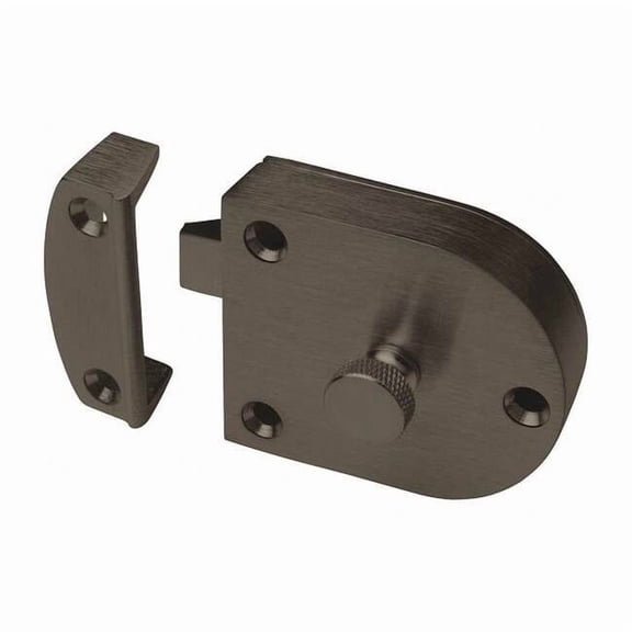 Rockwood Gate Latch,2-1/16 In W,Oil Rubbed Bronze 602.10B