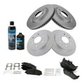 thumbnail image 2 of TRQ Brake Coated Rotor & Pad Kit Metallic Front & Rear w/Chemicals BKA23257 Fits select: 2008-2010 NISSAN TITAN, 2008-2011 NISSAN ARMADA, 2 of 6