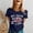 Navy, variant on MAIHAN 250th Anniversary Usa Women Patriotic T-Shirt 250 Years Independence Tee Summer T Shirt Funny Tshirts Shirts for Women