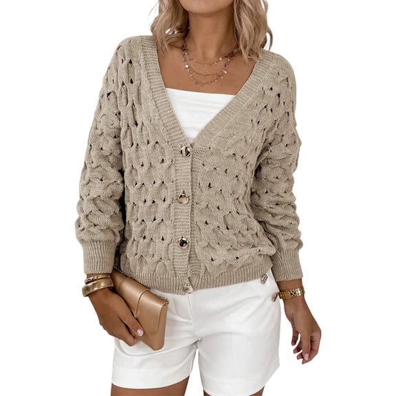 VERA DOLINI womens  Cardigan, 6