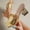 Gold, variant on Women's Metallic Striped Slide Sandals, Square Toe Open Toe Block Heel Mules for Party & Evening Gold 9.5