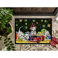 thumbnail image 3 of Carolines Treasures AMB1316JMAT Christmas Favorite Gift Dalmatian Door Mat Indoor Rug or Outdoor Welcome Mat 24x36, 3 of 4