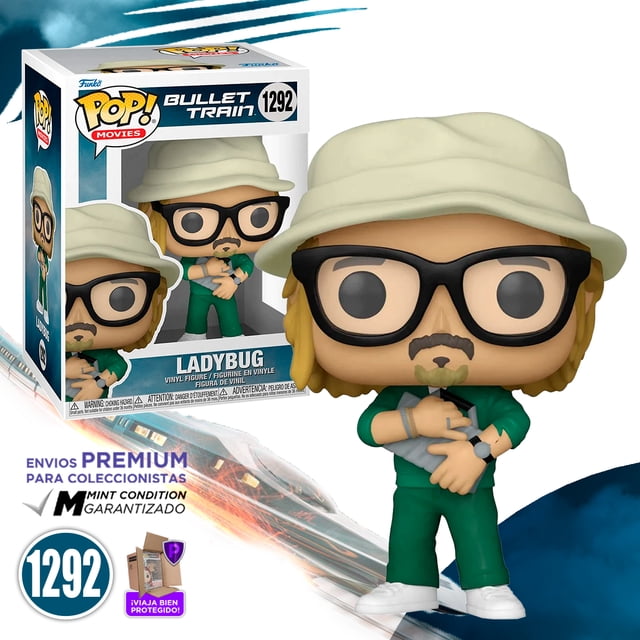 Figura Original Funko Pop Mariquita #1292 Tren Bala Funko