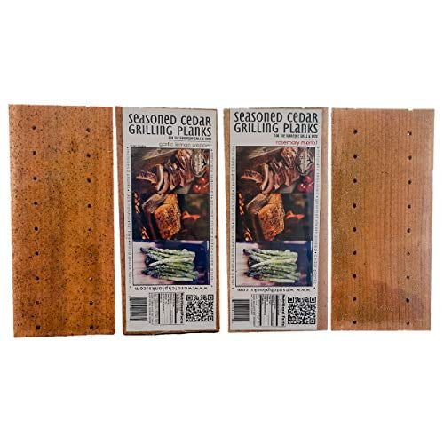 Wasatch Mountain Cedar Grilling Planks for Salmon; Bundle 