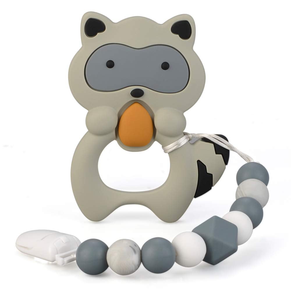 VATENIC Baby Teething Toys Are Suitable For Babies From 3-18 Months Old, Do Not Contain BPA Silicone Teether