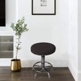 thumbnail image 6 of STTOAY Round Bar Stool Seat Covers Washable Stool Cushion Slipcover Elastic Bar Chair Covers, Chocolate, 6 of 6