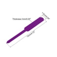 thumbnail image 2 of Unique Bargains Plant Labels, 200Pcs PP Rectangle Marker Tags for Outdoor Indoor Garden, Purple, 2 of 4