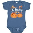 thumbnail image 3 of Inktastic Big Brother Pumpkins with Fall Leaves Boys Baby Bodysuit, 3 of 5