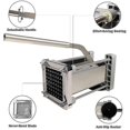 thumbnail image 2 of French Fry Cutter, Professional Potato Cutter Stainless Steel With 1/2-inch Blade Great For Potatoes Carrots Cucumbers, 2 of 3