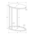 thumbnail image 3 of H-MONARCH ACCENT TABLE-CHROME, 3 of 3
