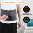 thumbnail image 4 of Masajeador de cintura con calefacción infrarroja, cinturón eléctrico con vibración, luz roja, compresa caliente, Soporte Lumbar para la espalda, soporte para alivio del dolor, carga USB, 4 of 4