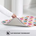 thumbnail image 4 of Donut Door Mat for Indoor, Welcome Door Mats Front Entrance Rug, Non-Slip Bathroom kitchen Rugs for Inside Floor, Small Rug Dog Door Mat 20X31.5 Inch, 4 of 5