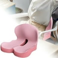 thumbnail image 1 of Ergonomic Memory Foam Car Seat with Lumbar Support Backrest for Chair and Vehicle Driving Comfort, 1 of 7