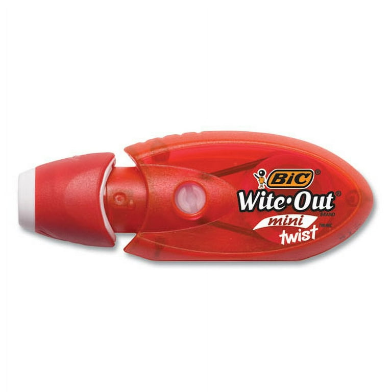 Wite-Out Mini Twist Correction Tape, Non-Refillable, Blue/Fuchsia Applicators 0.2 Wite-Out Mini Twist Correction Tape, Non-Refillable, Blue/Fuchsia Applicators 0.2
