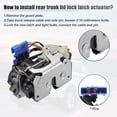 thumbnail image 5 of Rear Tailgate Liftgate Door Lock Actuator with Cable for Dodge Grand Caravan 2006-2007 No.4719860AC, 5 of 6