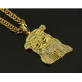 thumbnail image 5 of Collier mini Jésus Doré en Alliage Collier HIPHOP, 5 of 5