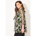 thumbnail image 3 of Catherines Women's Plus Size Embroidered Tank And wrap 2-Piece Set, 3 of 6
