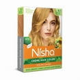 thumbnail image 3 of (6 pack) Nisha Creme Hair Color | Permanent Long Lasting Blonde Hair Dye Colour Kit | Golden Blonde | Mini Box 40gm / 1.35 Oz, 3 of 10