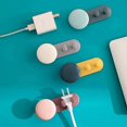thumbnail image 4 of Traceless Sticky Hooks,Self Adhesive Wall Hooks,Suction Hooks,Non-Marking Hook Nail-Free Wall-Mounted Sticking Hook Wall-Mounted Cable Organizer (2 PC, 4 of 5
