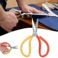 thumbnail image 1 of Alloy Steel Multipurpose Scissors Ergonomic Handle Left Right Hand Use Comfortable Grip for Fabric Leather Cutting, 1 of 7