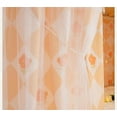 thumbnail image 4 of Generic Beautiful Gauze Bunk Bed Curtains Drapes with Lace Privacy Bed Canopy for Bottom, 2 Panels, Orangeflower, 4 of 4