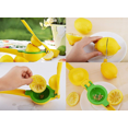 thumbnail image 3 of Lemon Squeezer - Manual Lemon Squeezer 3-in-1 Manual Citrus Juicer/lime Squeezer, Unique Double Bowl Design, 3 of 5