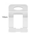 thumbnail image 2 of maskred 100pcs 1/1.5/2/2.5/3mm leveling Wedges Tile Level Spacers Clips Floor Tile Tool 3mm, 2 of 5
